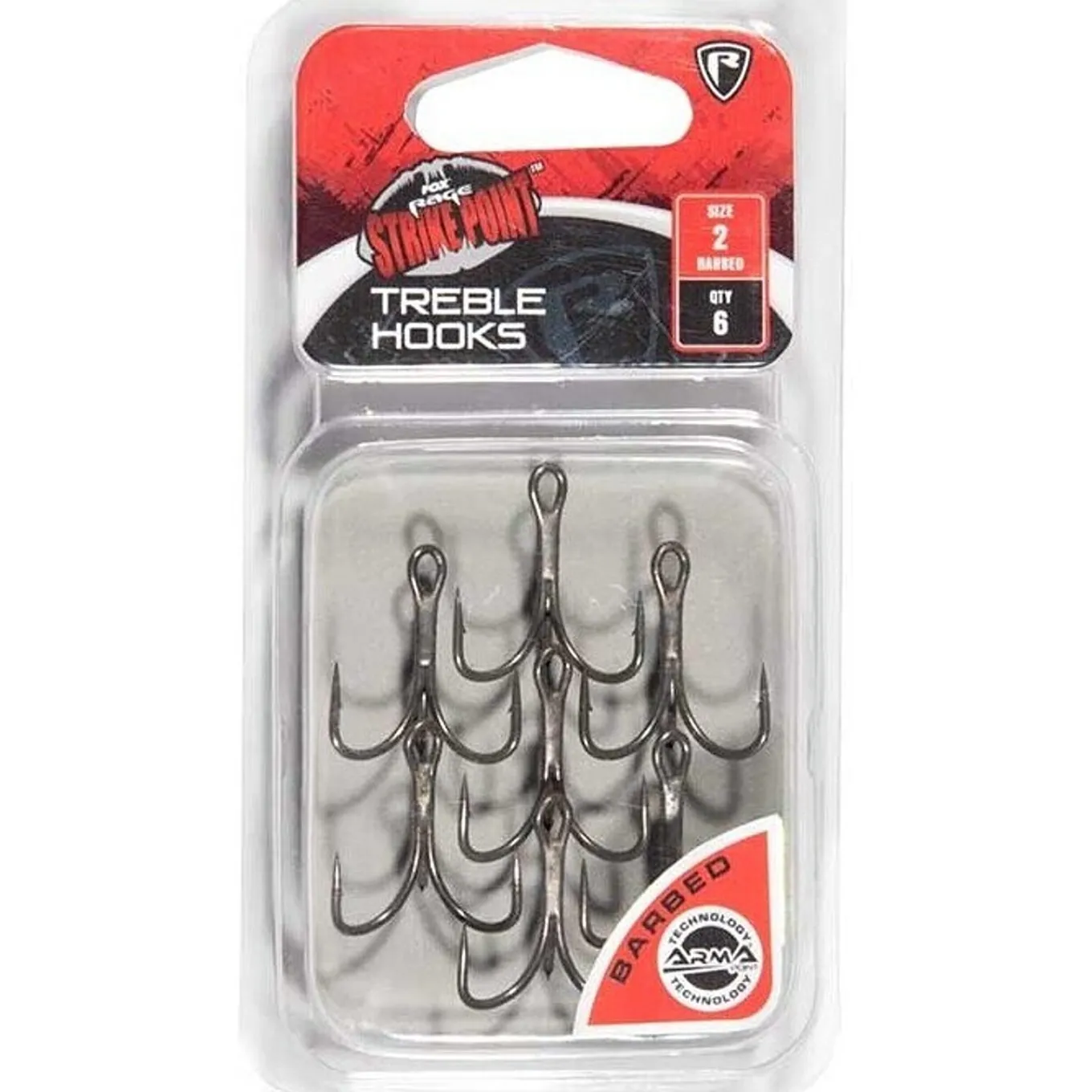 Fox Rage Strike Point Treble Hooks