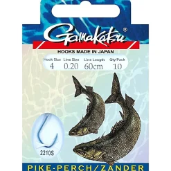 Gamakatsu BKS LS-2210S Snoekbaars Onderlijn 60cm