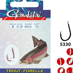 Gamakatsu BKS-5330R Trout 60cm