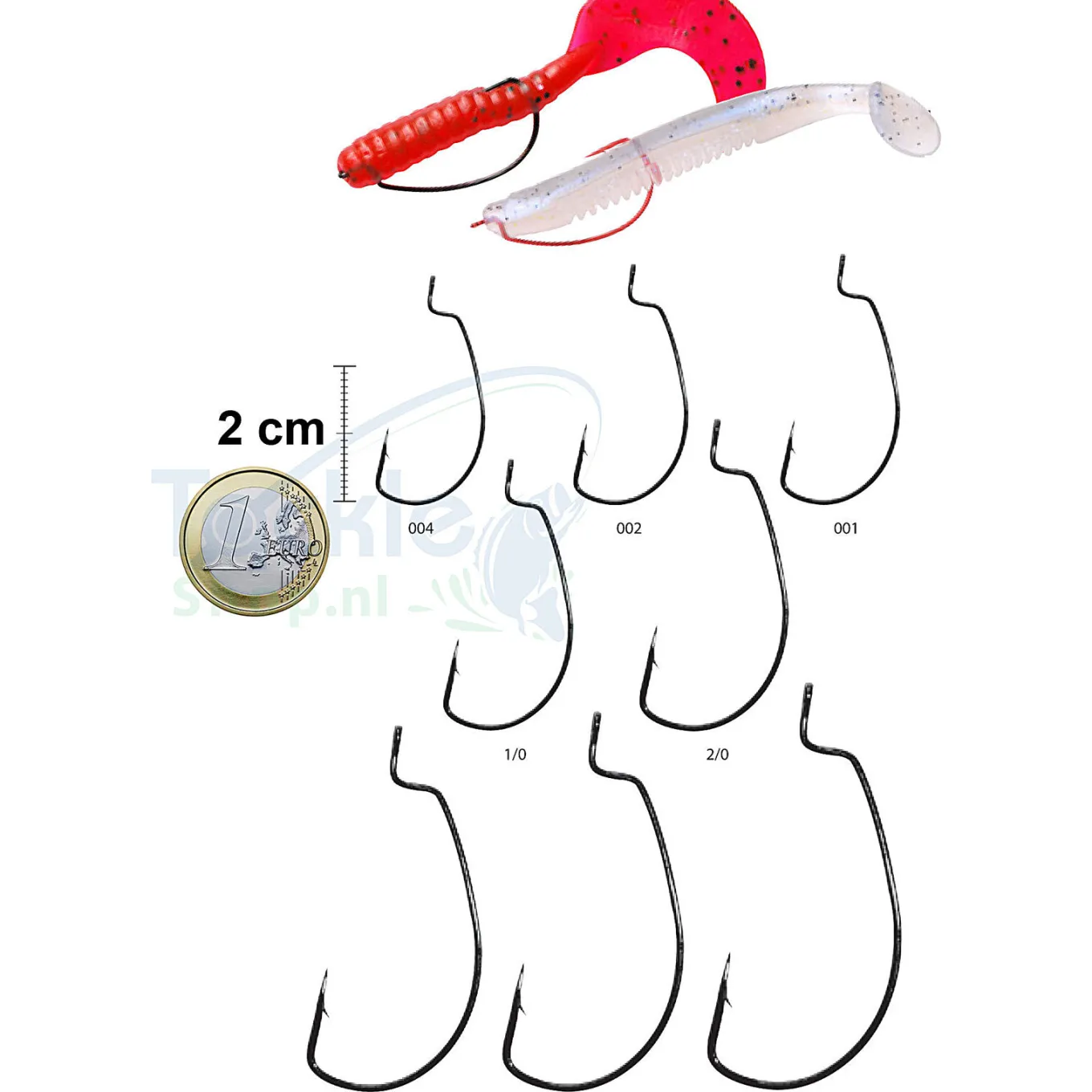 Gamakatsu Hook Worm Offset EWG