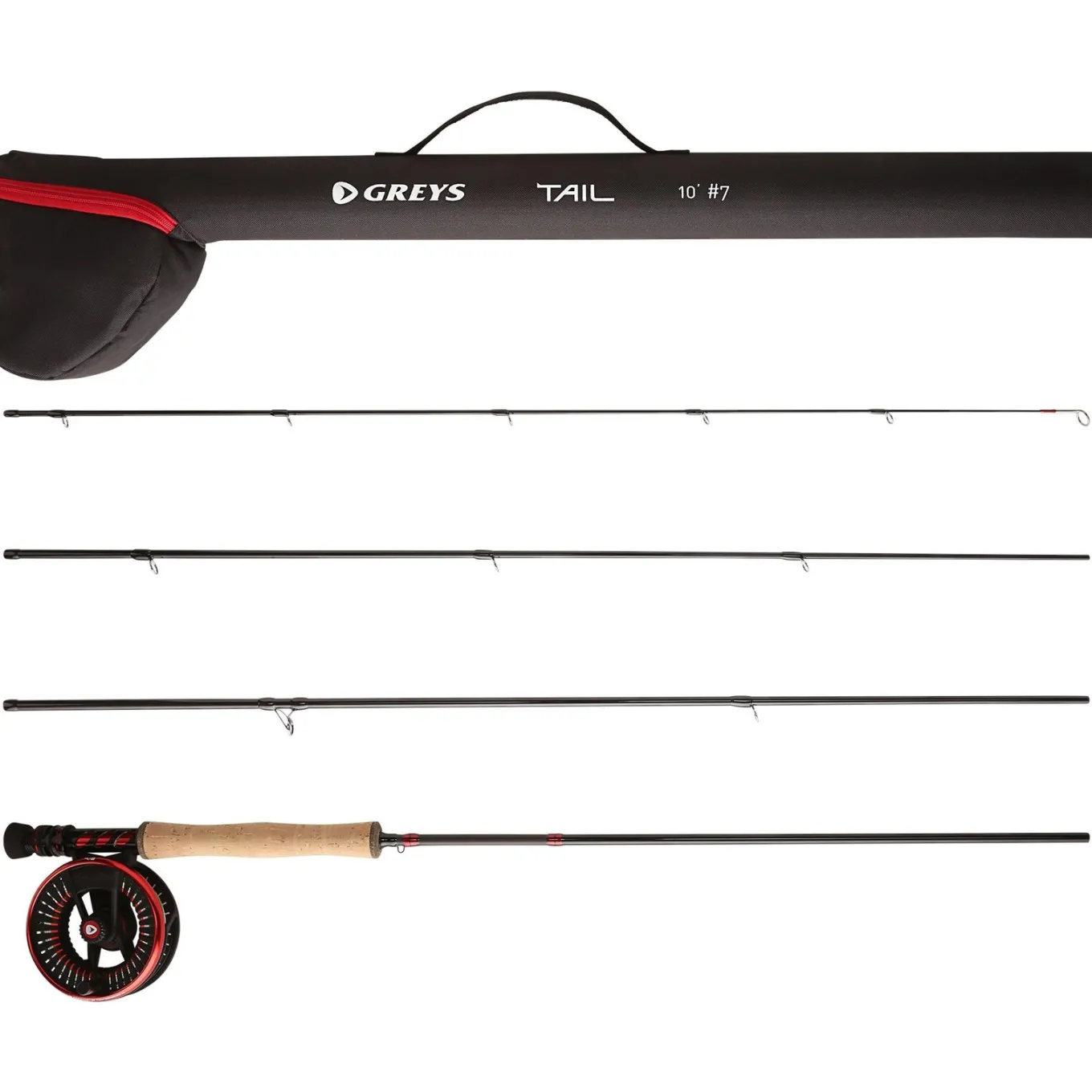 Greys Tail Fly Combo