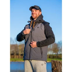 Guru Hybrid Jacket Charcoal