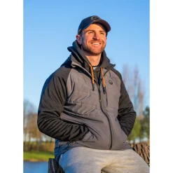 Guru Hybrid Jacket Charcoal
