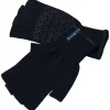 Kinetic Merino Wool Half Finger Glove One Size Black