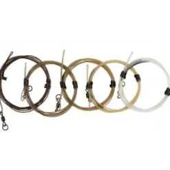 Korda Dark Matter Leader Ring Swivel 1m Clear 40lb
