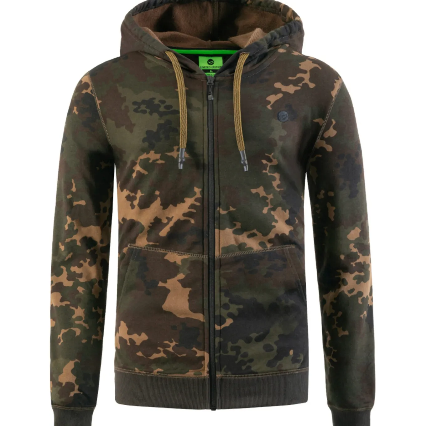 Korda Zip Hoodie Dark Kamo
