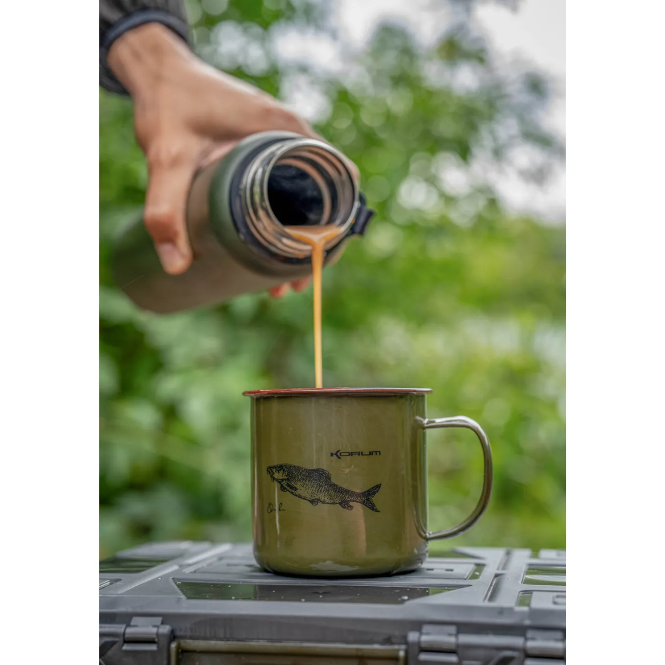 Korum Classic Enamel Mug Barbel