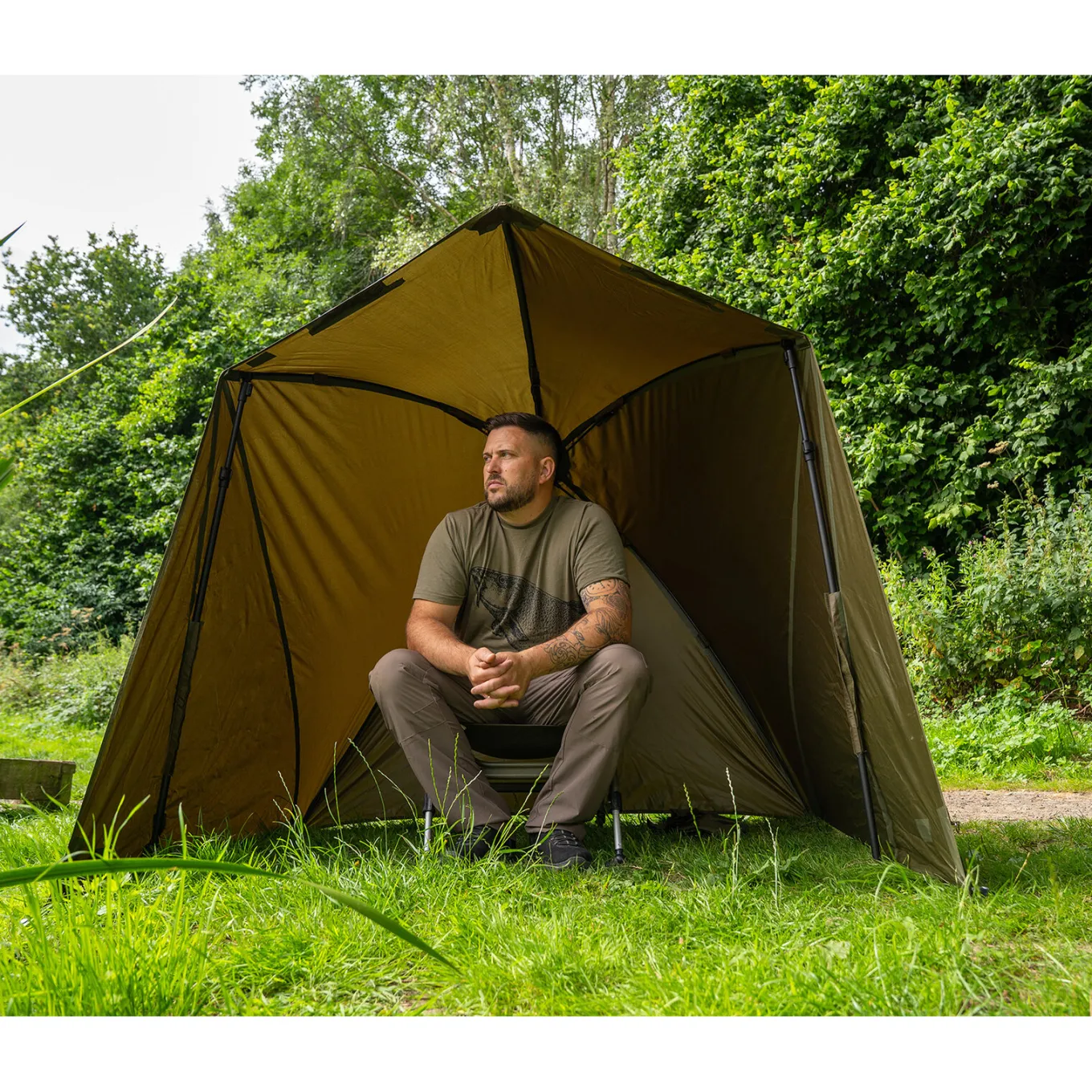 Korum Pentalite Quick Brolly 2.2m