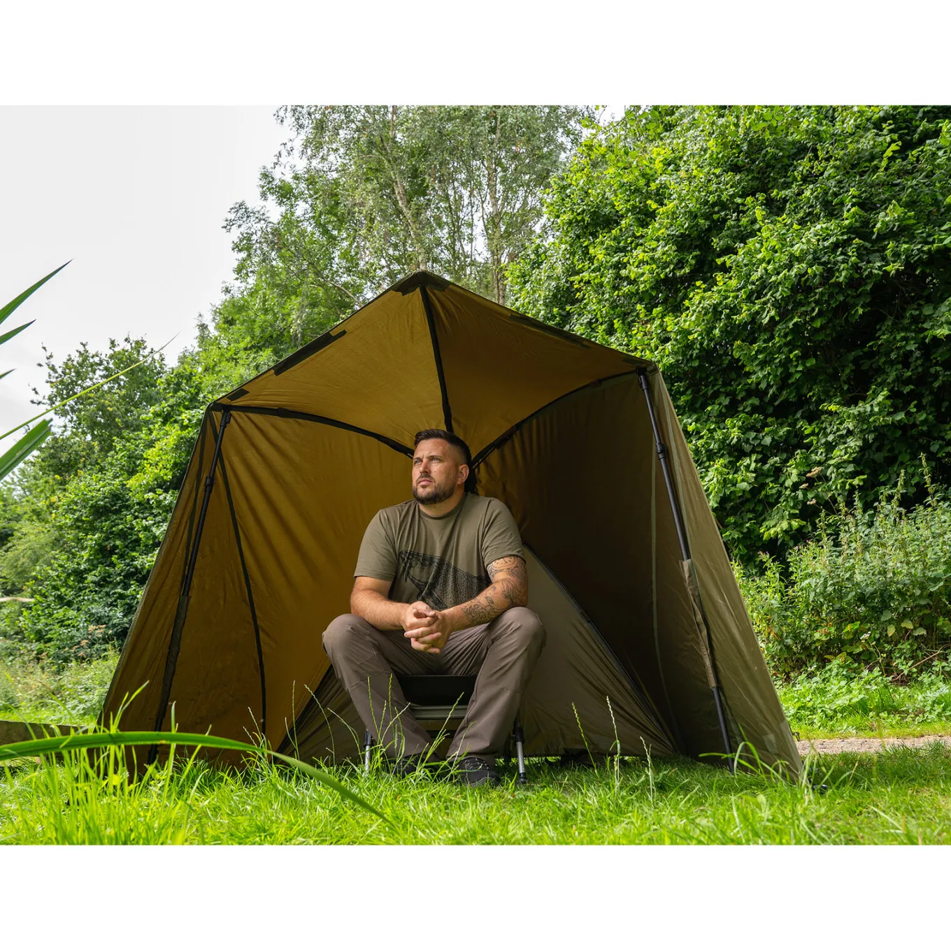 Korum Pentalite Quick Brolly 2.2m