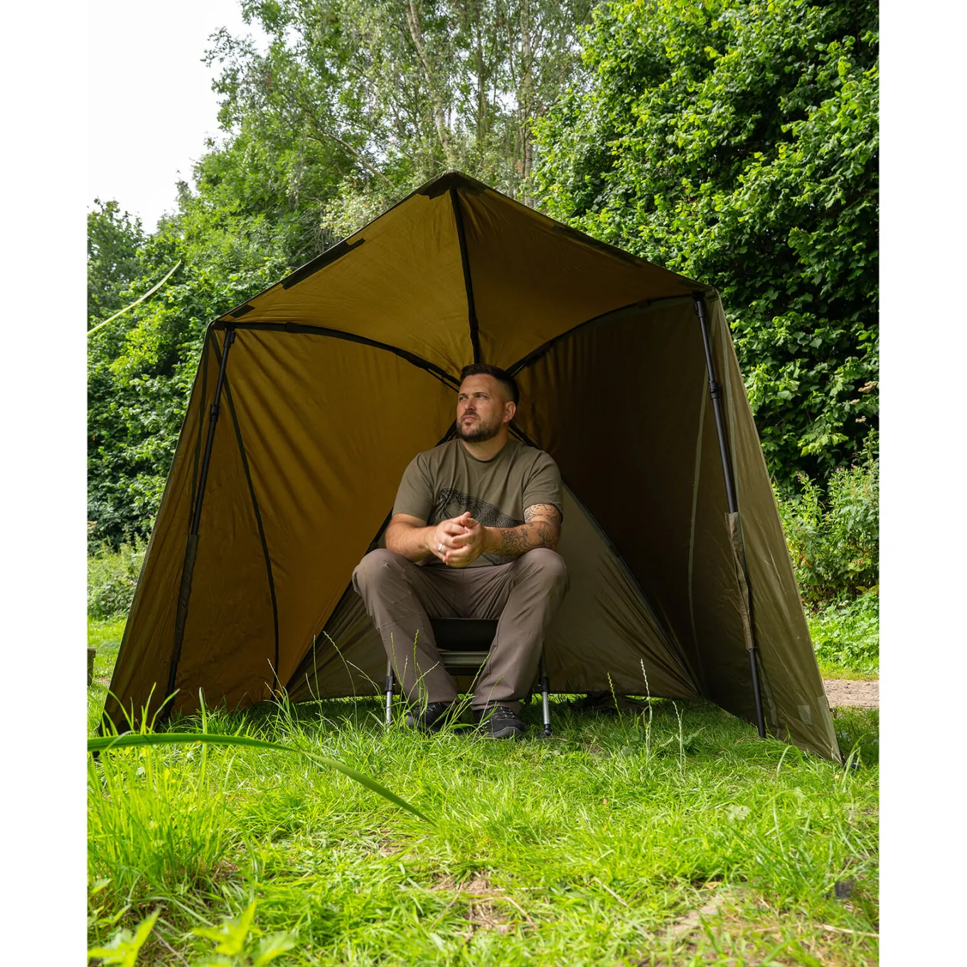Korum Pentalite Quick Brolly 2.2m