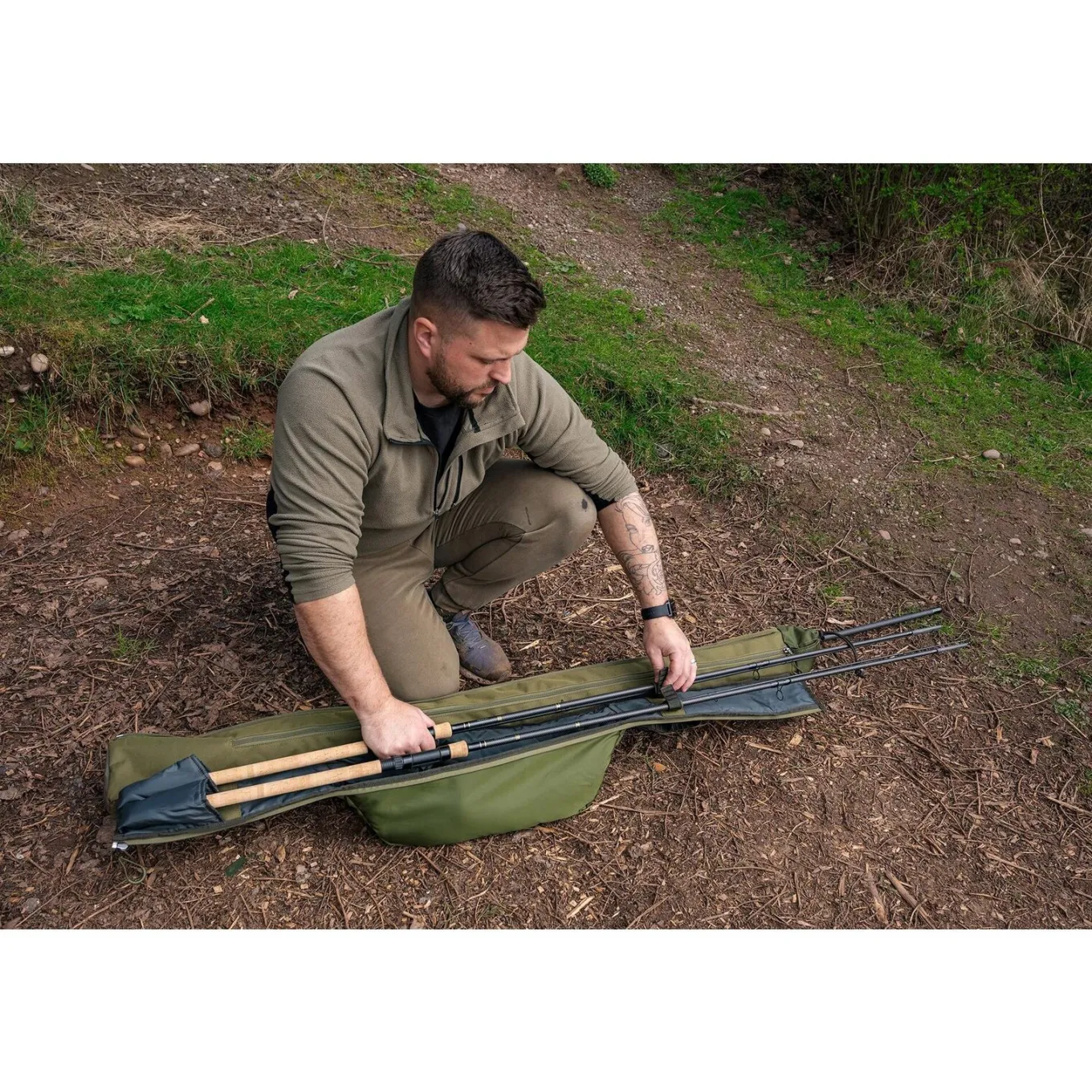 Korum Progress Folding Quiver - 2 Rod