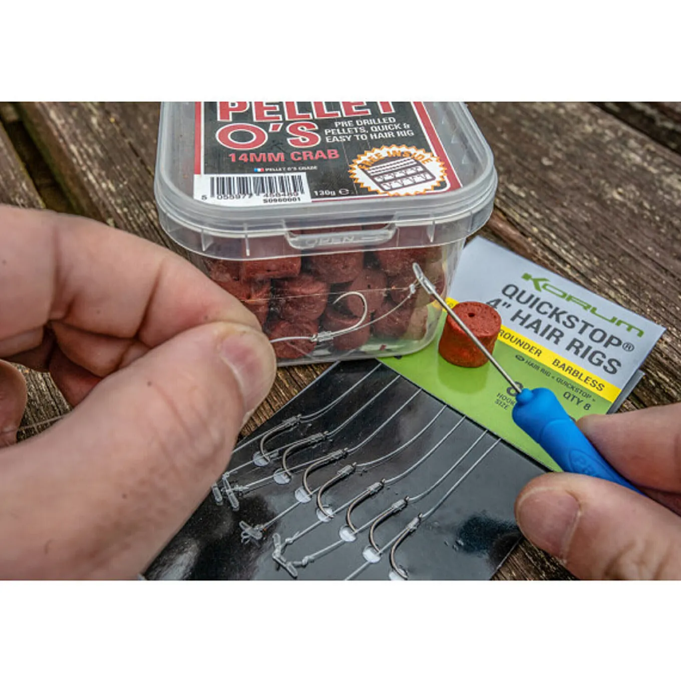 Korum Supersteel Big Fish Quickstop Hair Rigs