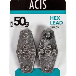 Lion Sports Acis Hex-Lead Schuiflood 20gr per 4 pcs