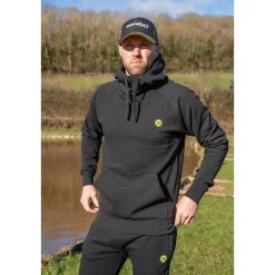 Matrix Black Marl Hoody
