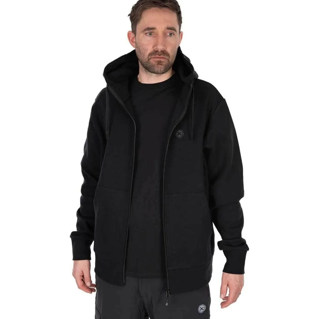 Matrix Black Stealth Zip Hoody