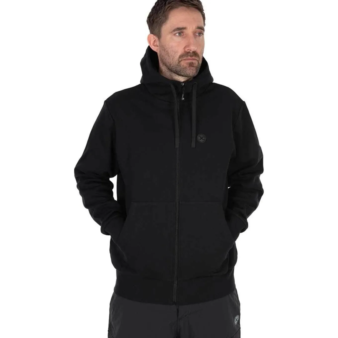 Matrix Black Stealth Zip Hoody