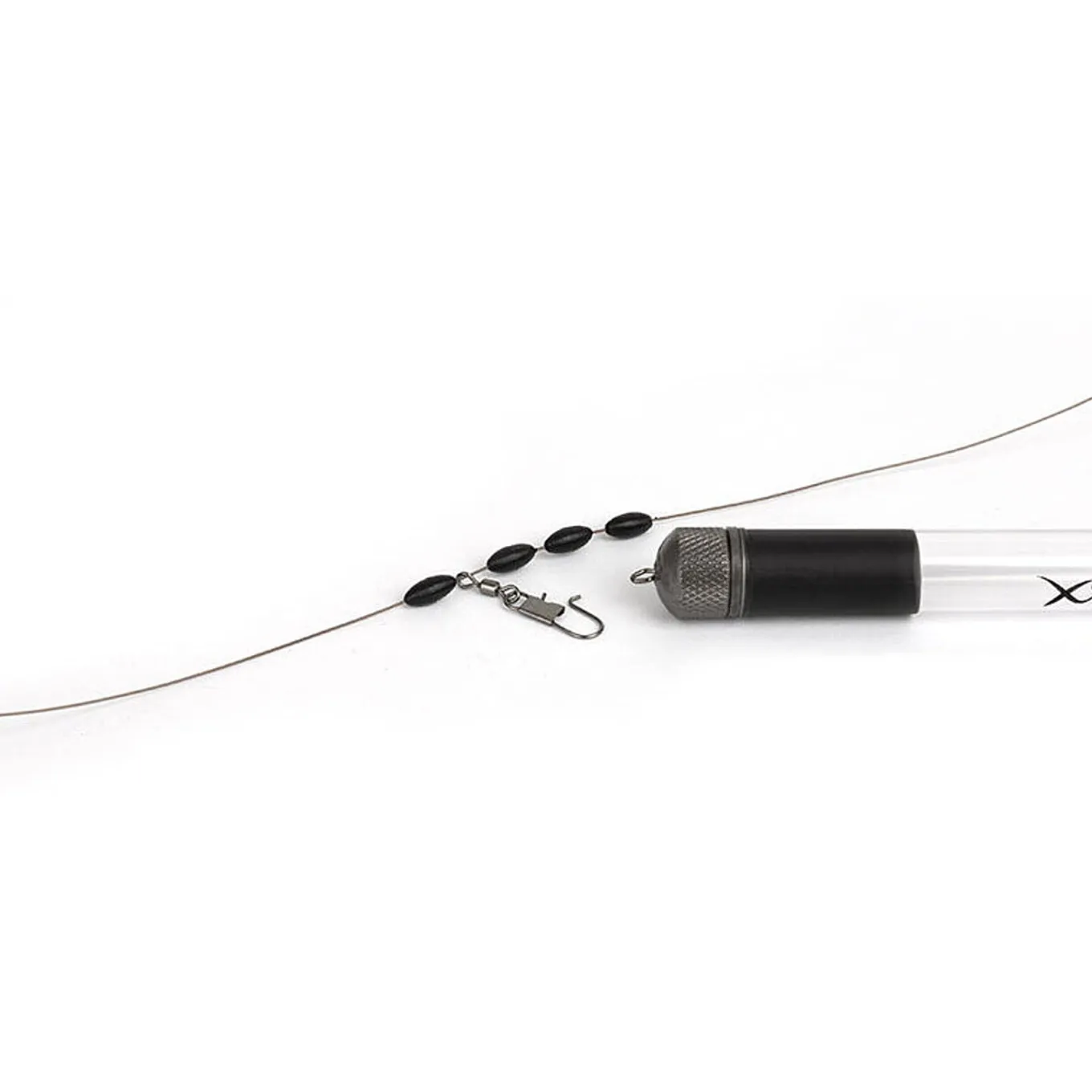 Matrix pellet waggler attachments