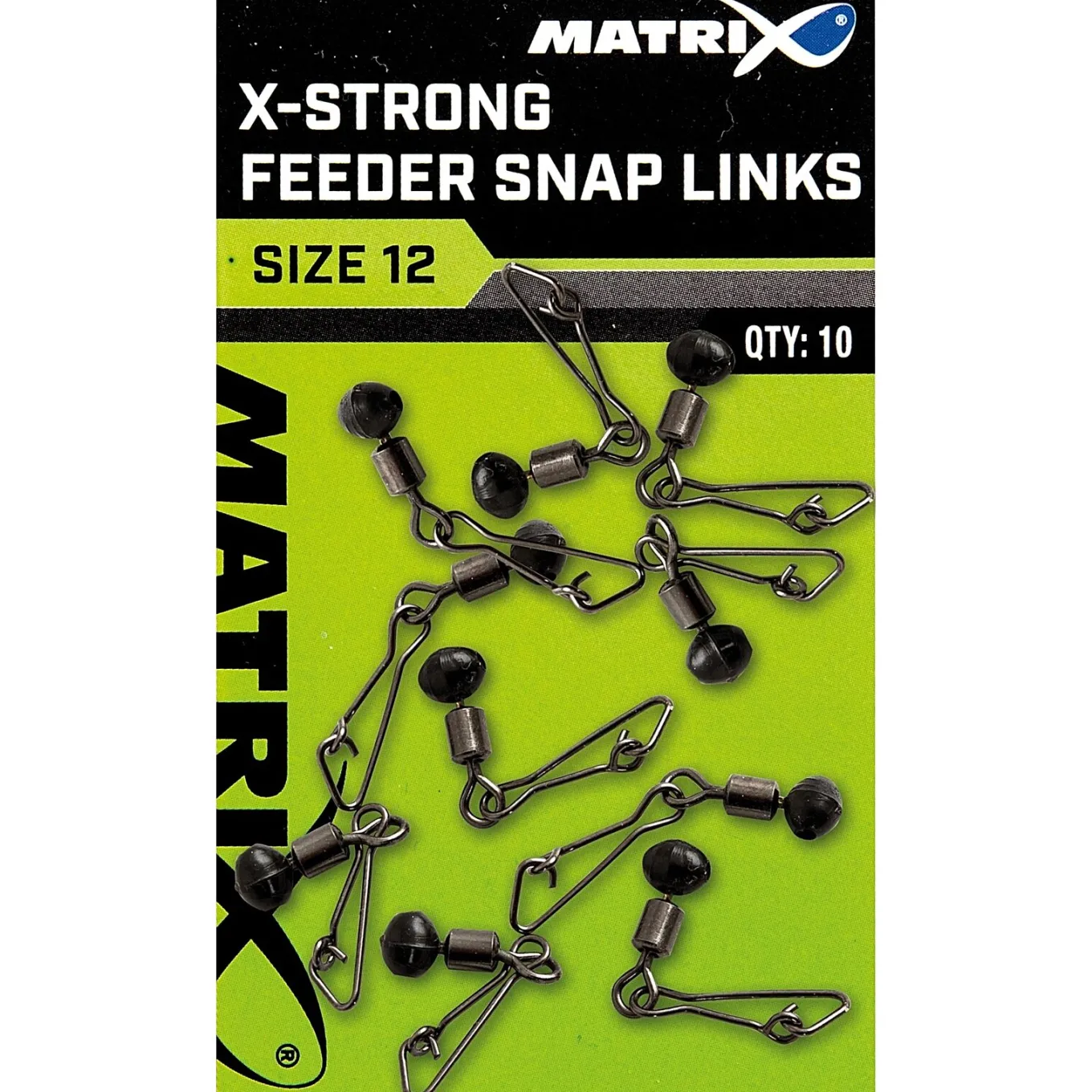 Matrix X-Strong Feeder Snap Links Size 10