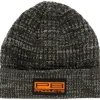 PB Fleece Beanie Green/Grey