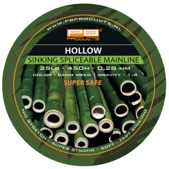 PB Products Hollow 0.28mm 25LB 450m Splicable - Camo Weed