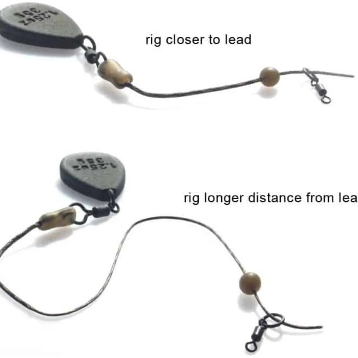 PB Products Naked Chod/Helicopter System Tapered Bead 6st Weed