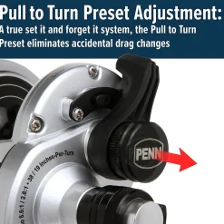 Penn Fathom II Lever Drag