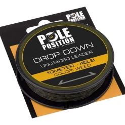 Pole Position Drop Down Unleaded Leader Silt 65lb 10m