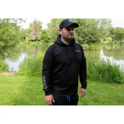 Preston Black French Terry Hoodie