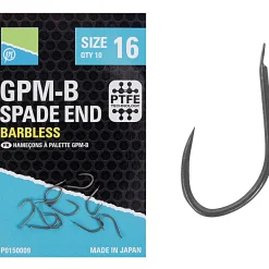 Preston GPM-B Spade End Barbless