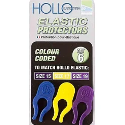 Preston Hollo Elastic Protectors Blue - Yellow - Purple Size 15 - 17 - 19