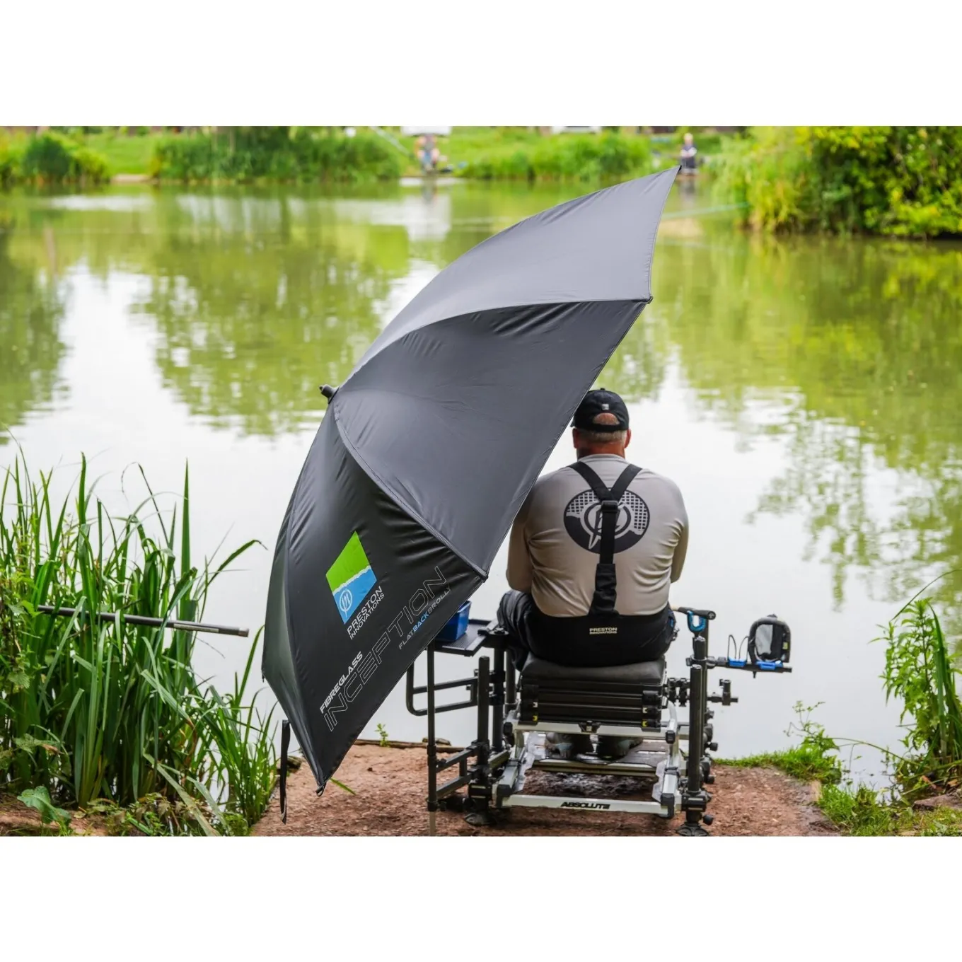 Preston Inception Fibreglass Flatback Brolly 50"