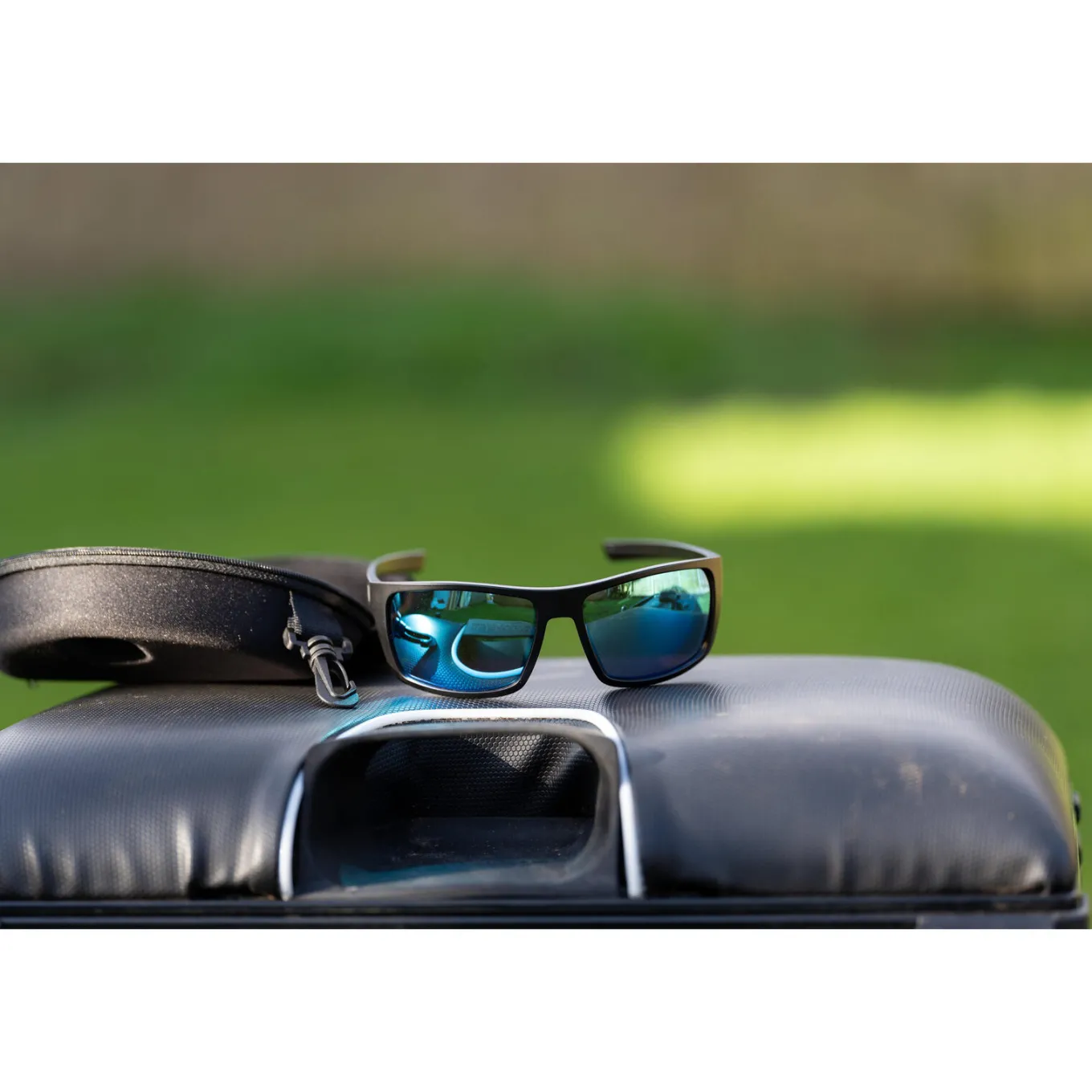 Preston Inception Wrap Sunglasses - Ice Blue Lens