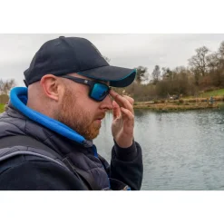 Preston Inception Wrap Sunglasses - Ice Blue Lens