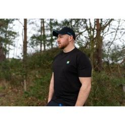 Preston Lightweight Black T-Shirt S