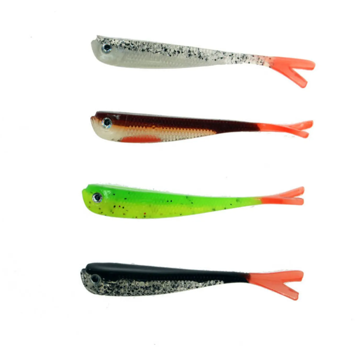 Rozemeijer Urban Sense V-Tail 8cm Black Beauty 5st