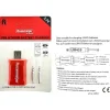 Rozemeijer USB Lithium Battery Charger incl. 2pcs LIR425 battery