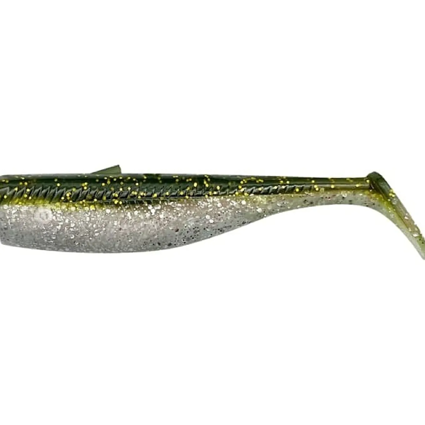 Savage Gear Minnow Weedless Tail 8cm 6gr Green Silver 5pcs