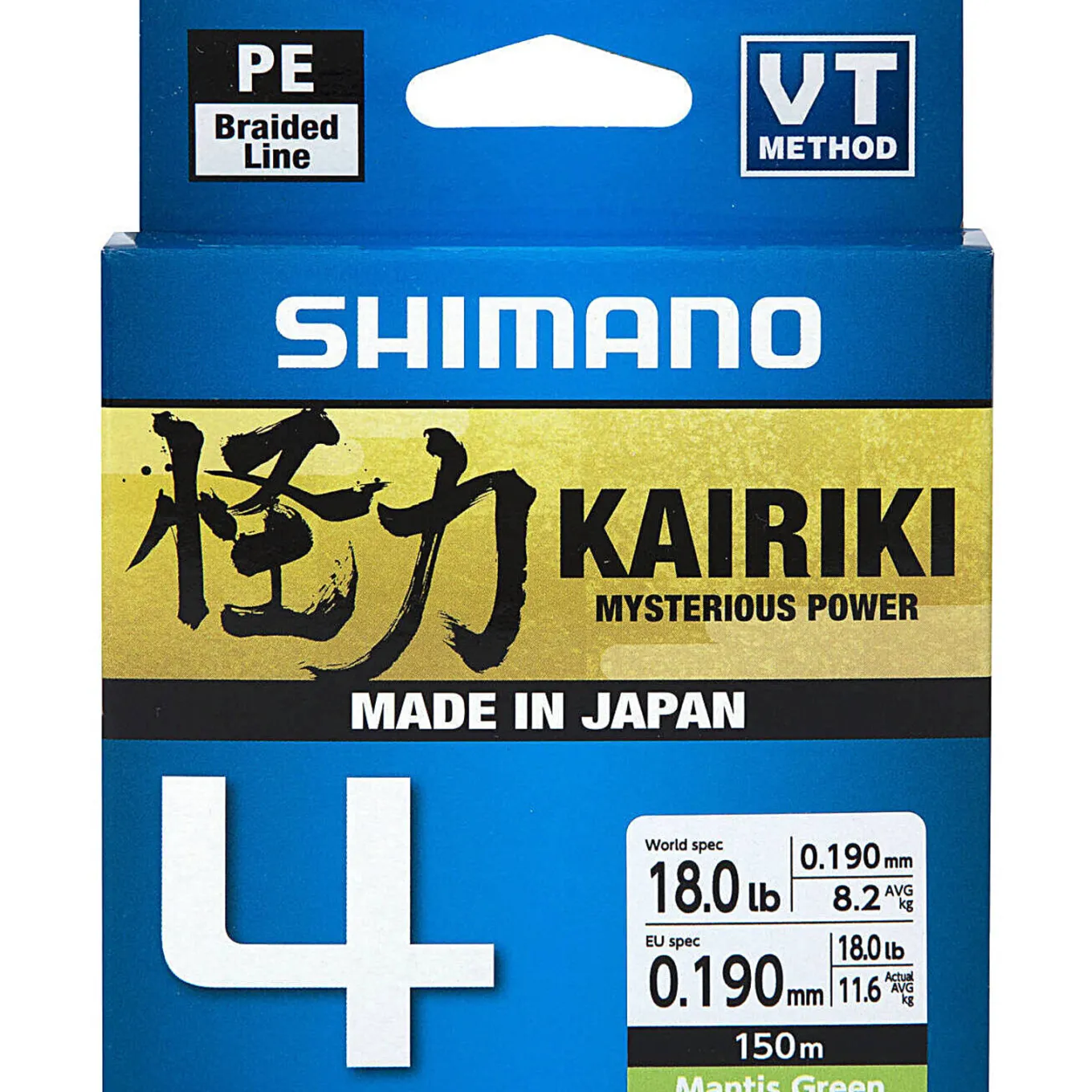 Shimano Kairiki 4 Mantis Green