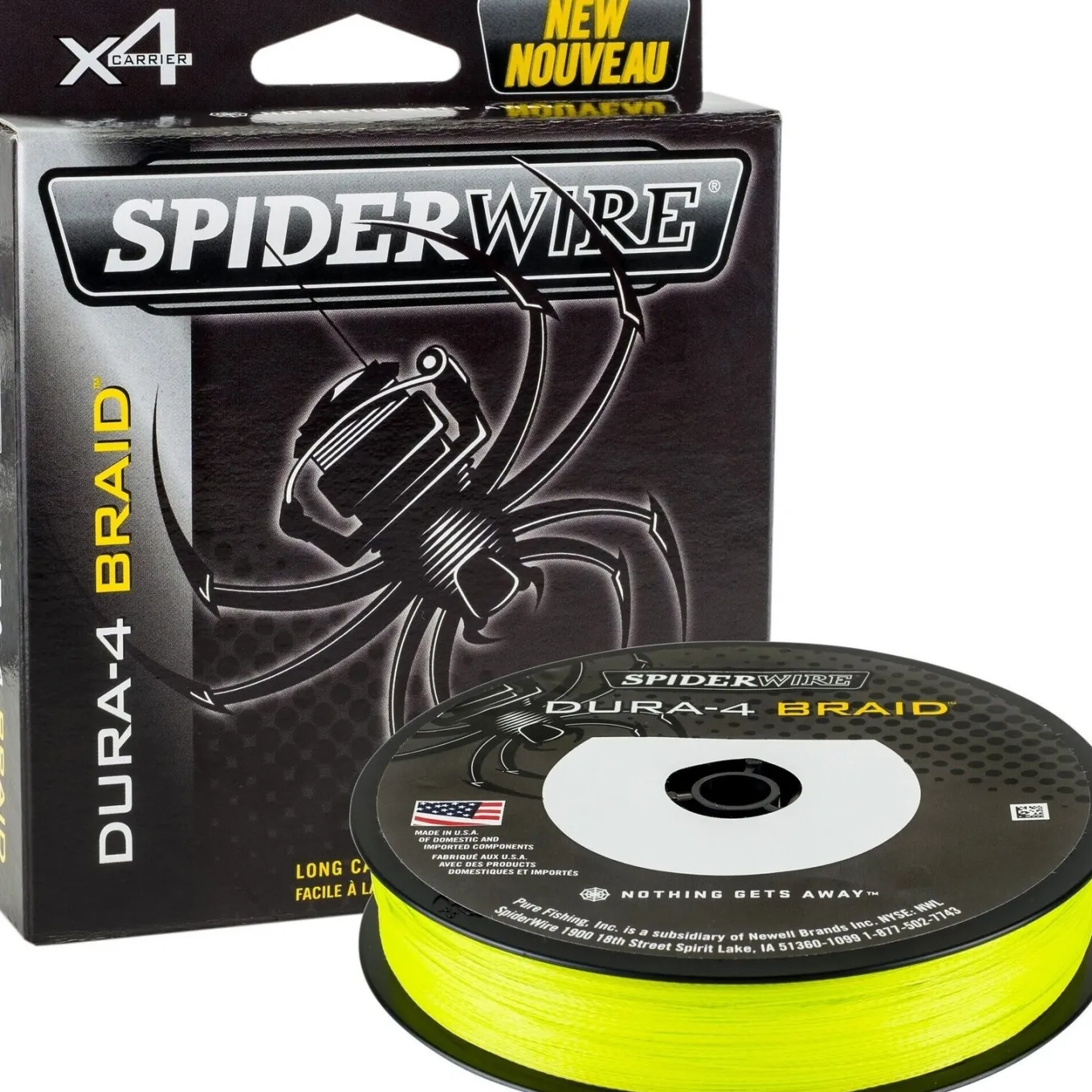 Spiderwire Dura 4 Yellow