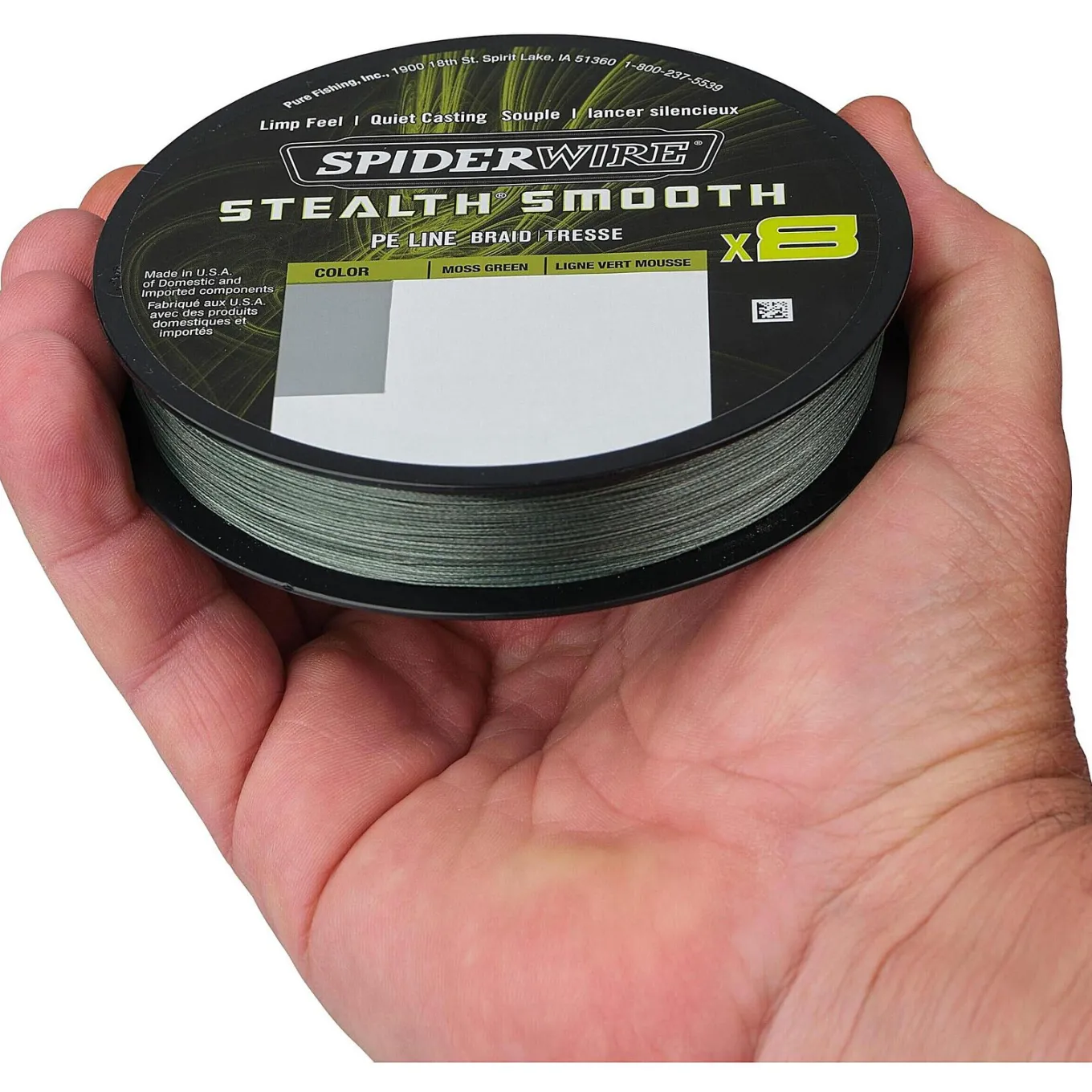 Spiderwire Stealth Smooth 8 Moss Green