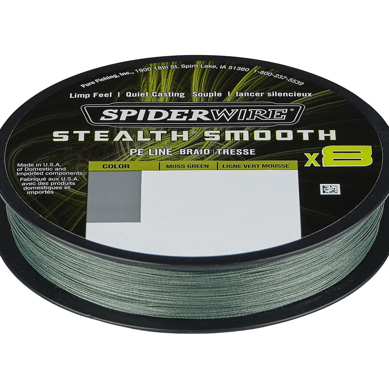 Spiderwire Stealth Smooth 8 Moss Green