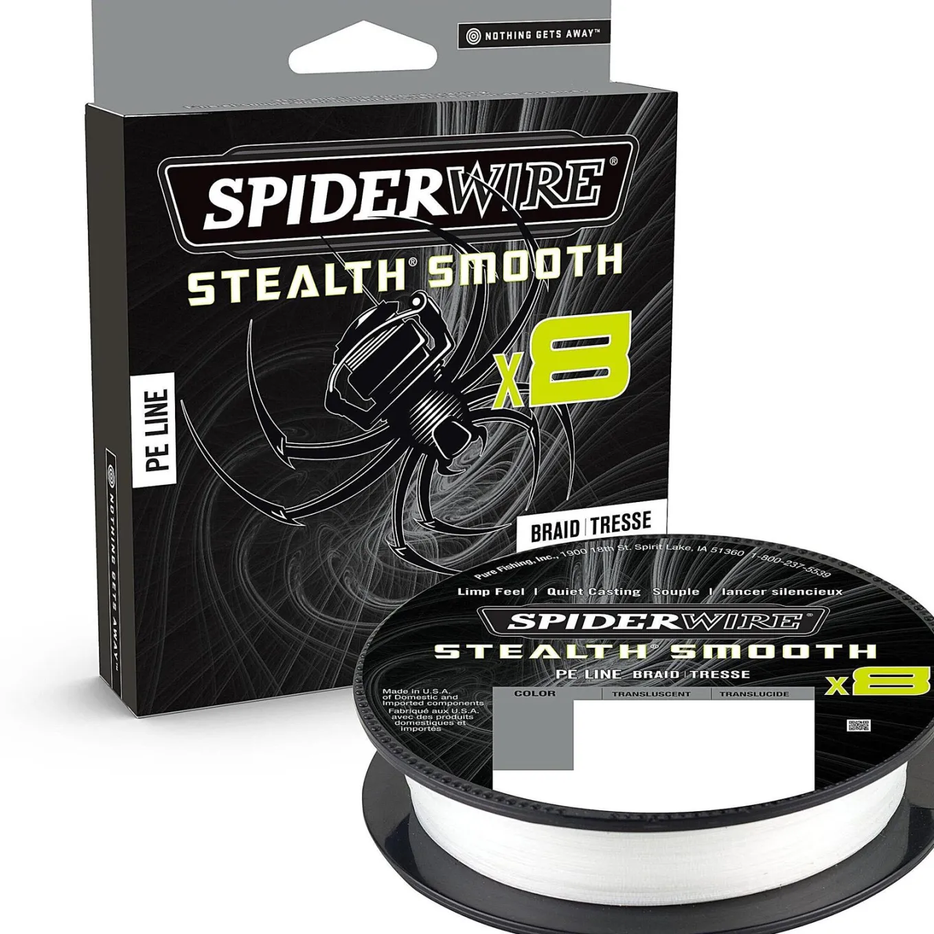 Spiderwire Stealth Smooth 8 Translucent
