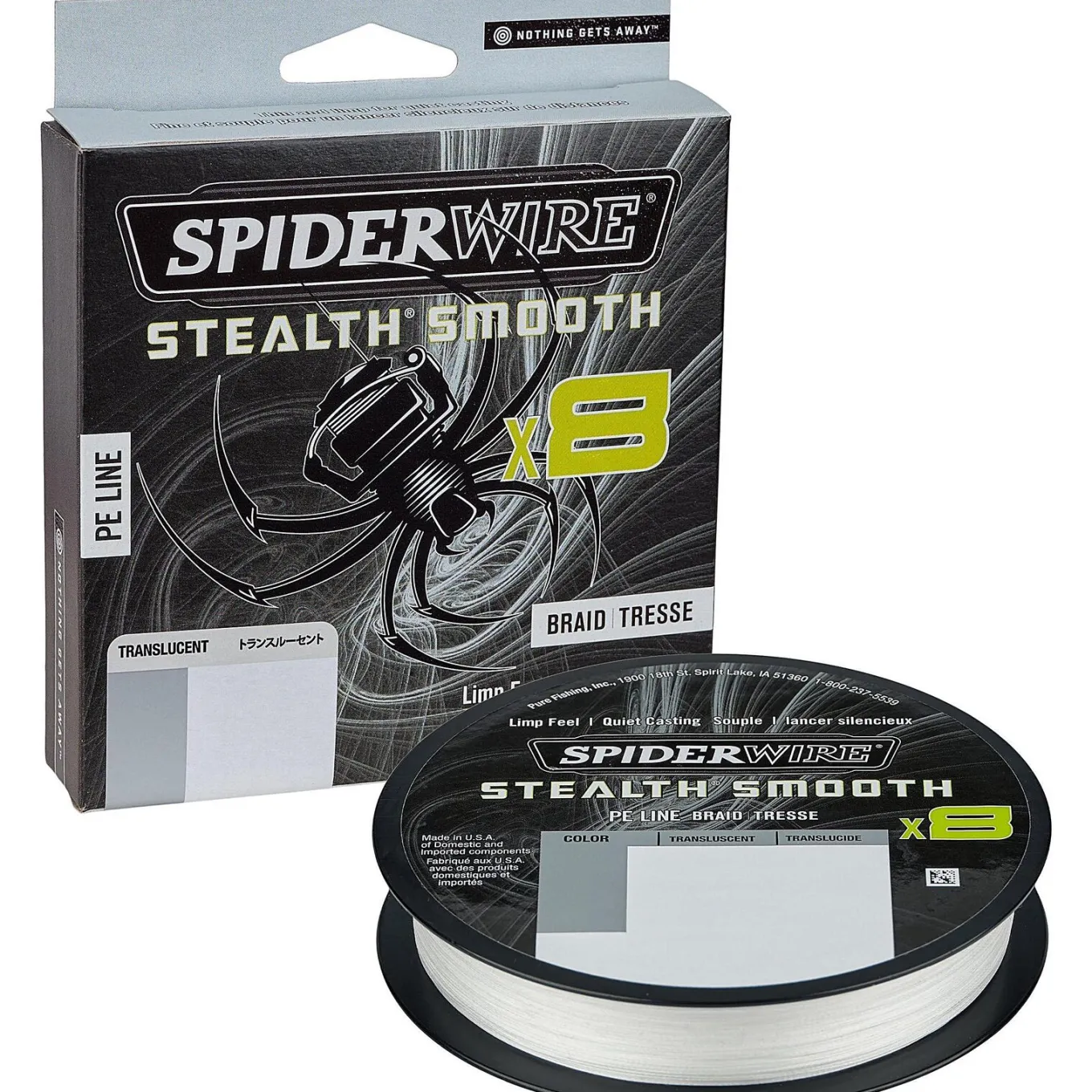 Spiderwire Stealth Smooth 8 Translucent