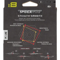 Spiderwire Stealth Smooth 8 Red