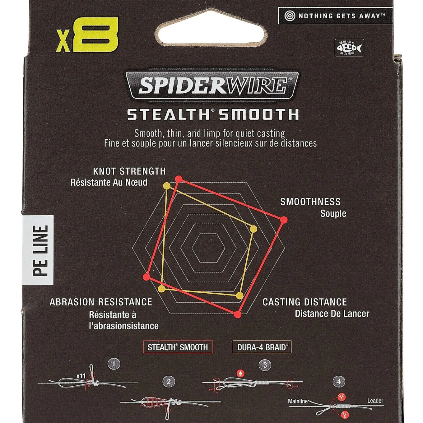 Spiderwire Stealth Smooth 8 Yellow