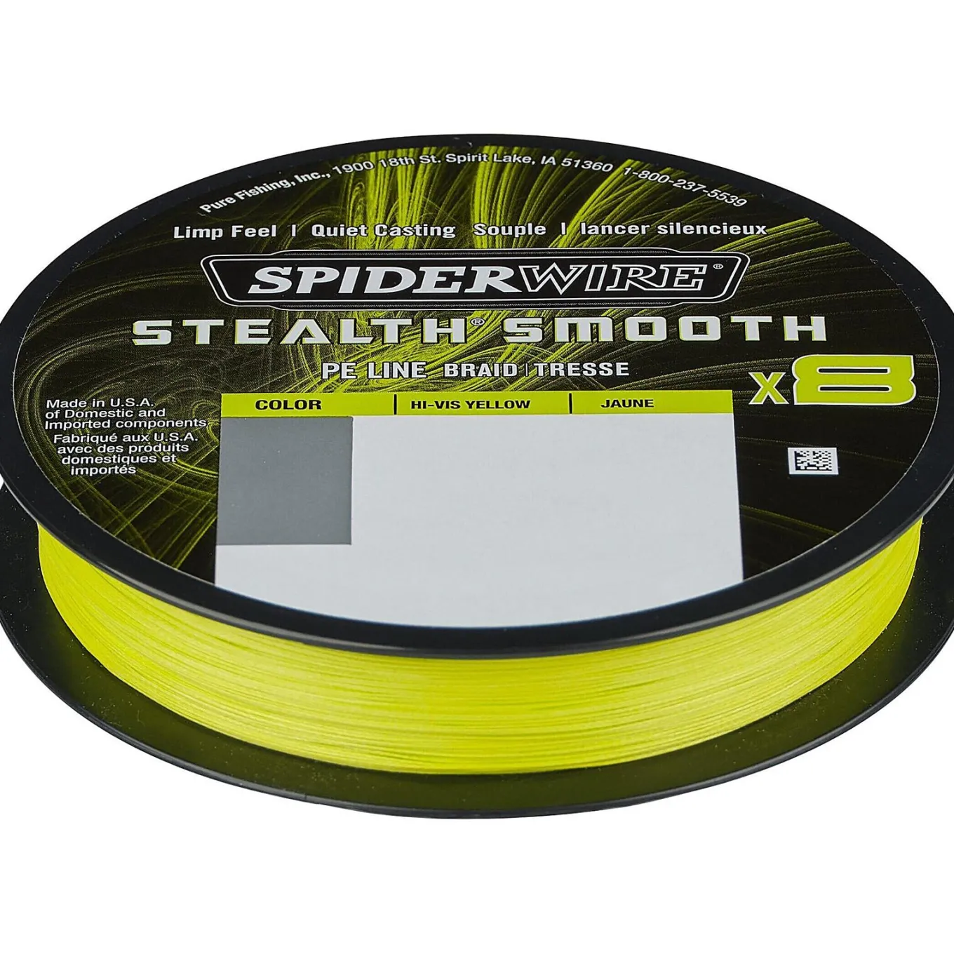 Spiderwire Stealth Smooth 8 Yellow