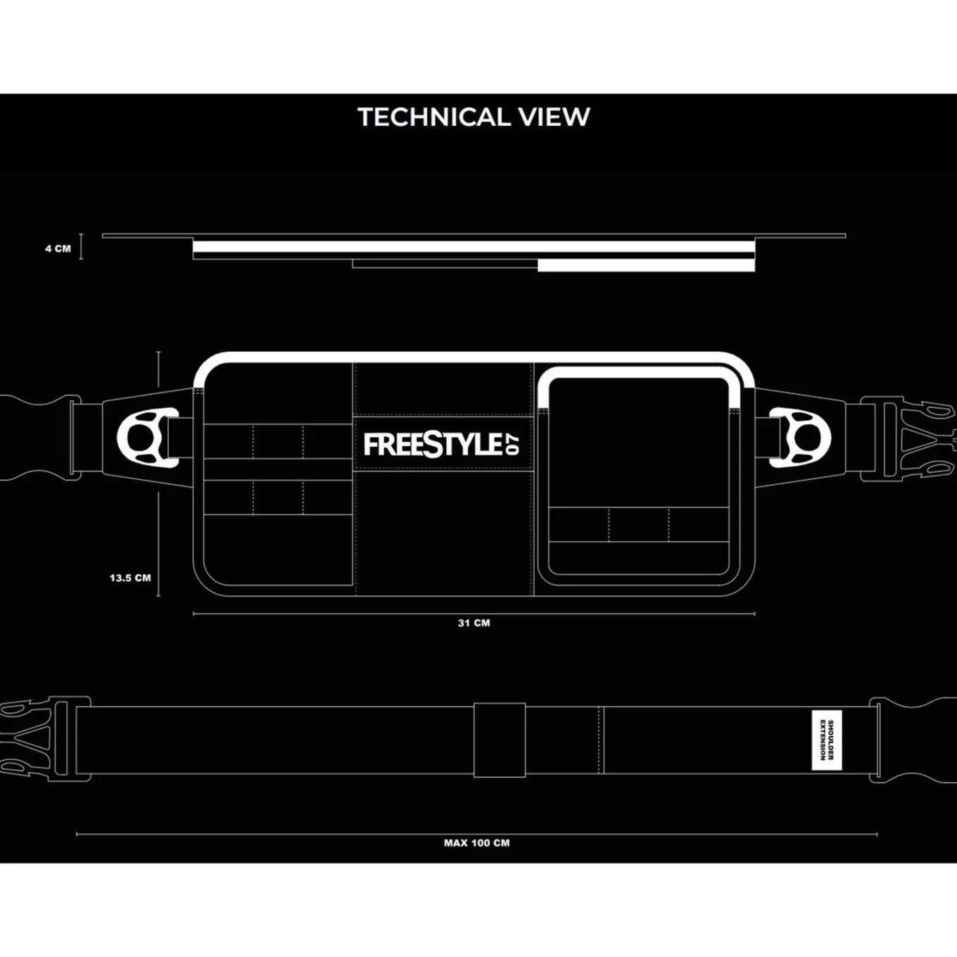 Spro FreeStyle Chest Pouch 07