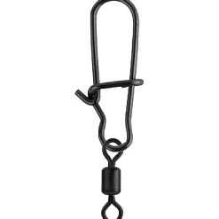 Spro Matt Black Easy Snap Rolling Swivel