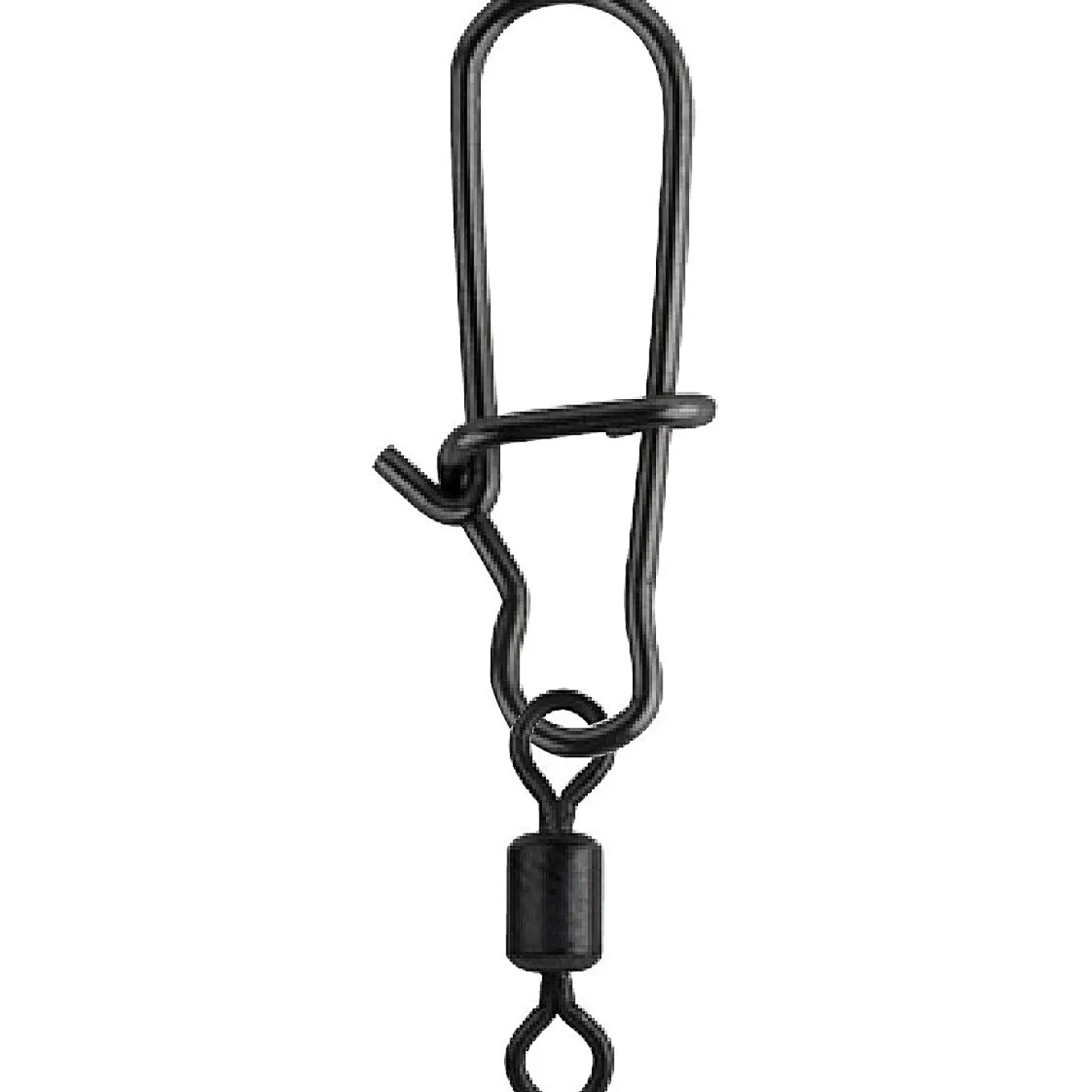 Spro Matt Black Easy Snap Rolling Swivel