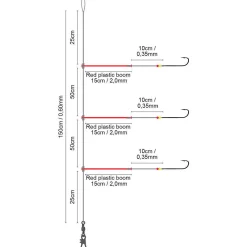 Spro Saltwater Salt Rig #27 Plastic Boom#2